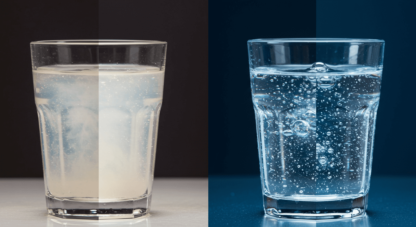 A family enjoying clean water